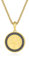 GAVU Collier Acier Inoxydable Homme, Collier Plaqué Or pour Hommes, Pendentif Arbre de Vie, Cadeau pour Lui 60cm