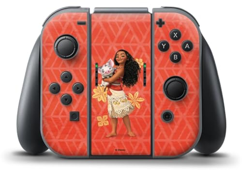Skin kompatibel mit Nintendo Switch Controller Folie Sticker Disney Princess Vaiana Pua