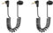 VENOAL 2X 3,5-mm-Federkopfhörer Einseitige Kopfhörer Ohrhörer Kabelgebundenes Headset für Handy-MP3-Computer
