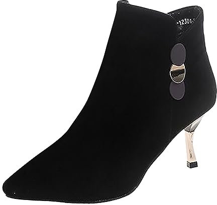 Stivali in Gomma Donna Stivaletto Bambina Stivaletti Donna estive Colore Nero Stivali Donna Texani Estivi Stivaletti Donna Motociclista Stivali Donna Pelle Vera Scarpe Stringate Basse