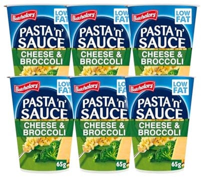 Batchelors Pasta 'n' Sauce Cheese & Broccoli Pots 65g (Pack of 6)