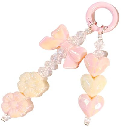 Zxfdsfdbnm Beaded Phone Strap Multipurpose Decoration Trendsetting Beaded Phone Cord For Smartphones Daily Travel Use