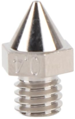 Verhärtete 3D -Druckerdüse, 0,4 -mm -Legierungs -Ersatzteile für Raise3D N Pro2 Pro3 E2 -Serie, mit Vielseitiger Druckverbrauchsablagen für PLA, PETG, ABS, PTU, PP, PC