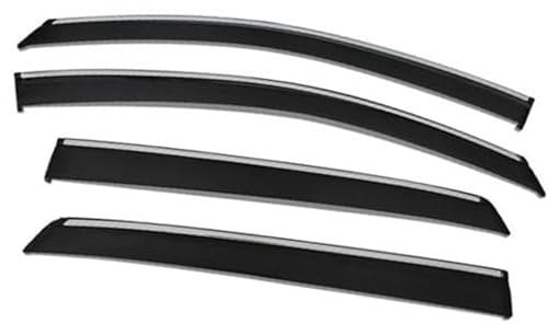Pizgear Side Window Deflectors, for VW, for Golf, R-line TSI EVO 2017 2018 2019 2020 Car Window Visors Windows Sunvisor Cover Rain Sun Visor Side Window Shields