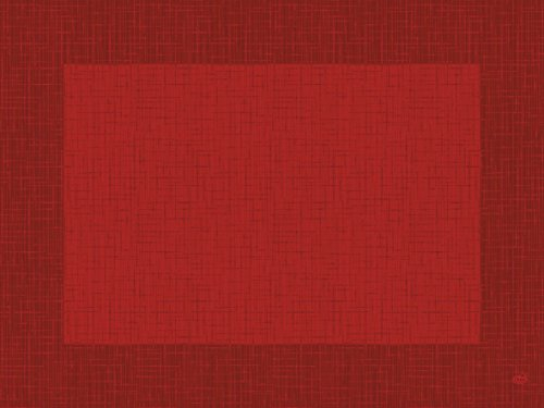 Duni Dunicel Tischset Linnea Rot 30x40 cm 100 Stück
