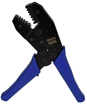 Electrical Ratchet Crimping Crimper Tool for Non Insulated Electric Terminals
