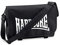 Gabber Messenger Bag Hardcore Logo Retro Schultertasche Uptempo Hardstyle (Schwarz)