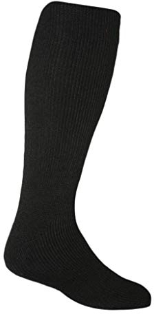 HEAT HOLDERS - Mens Extra Long Thick Winter Warm Thermal Knee High Socks 6-11 UK (6-11 UK, Black)