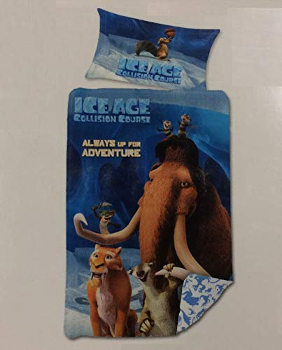 Ice Age Original Collision Course/Kollision voraus! Öko Tex Baumwolle Bettwäsche Öko Tex Baumwolle Bettwäsche 160x210 / 100x65 (CH Schweiz Masse) cm