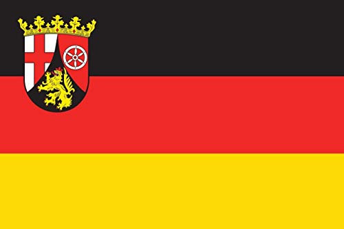 flaggenmeer® Flagge Rheinland-Pfalz 120 g/m² ca. 200 x 335 cm
