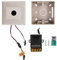 Taidda Interruptor de luz, Interruptor de Sensor de Movimiento Interruptor de Sensor de Movimiento Ajustable inalámbrico para lámpara de luz LED Motor Aire Acondicionado Us