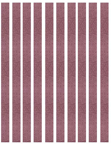 10 Stück Schleifband 452x15mm für Bandschleifer Körnung 40-120 Schleifpapier abrasivband Set mit hoher Abrasivität