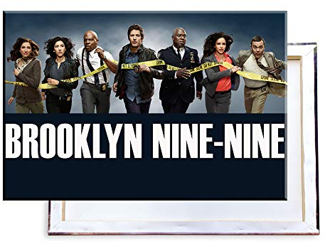 Unified Distribution Brooklyn Nine-Nine - 100x70 cm Kunstdruck auf Leinwand • erstklassige Druckqualität • Dekoration • Wandbild