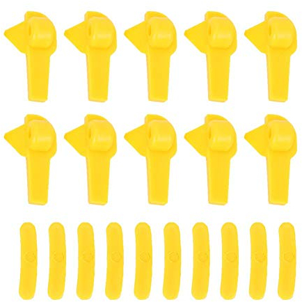Suuonee Reifen-Demontagekopf, 20 Stück Universal-Reifenmontiermaschine Demount Head Duck Insert Felgenschutz