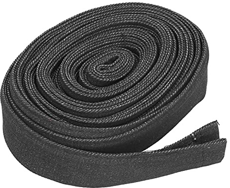 Manchon de Tuyau de Protection en Nylon, Gaine de Câble de Torche de Soudage TIG Ignifuge de 7,5 M, Manchon de Fil de Tuyau de Protection en Nylon pour Torche de Soudage, Tuyau Hydraulique, Etc.