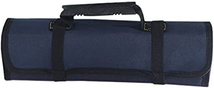 Dciustfhe Wrench Roll Tool Pouch Bag with Pockets, Waterproof Canvas Wrench Organizer Bag for Craftwork