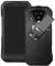 Wireless ProTech Hülle kompatibel mit Kyocera DuraForce Ultra Phone Modellen E7110 Leder Rahmen Fitted Case mit Quad Lock Gürtelclip