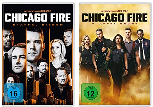 Chicago Fire - Staffel sieben [6 DVDs] & Chicago Fire - Staffel sechs [6 DVDs]