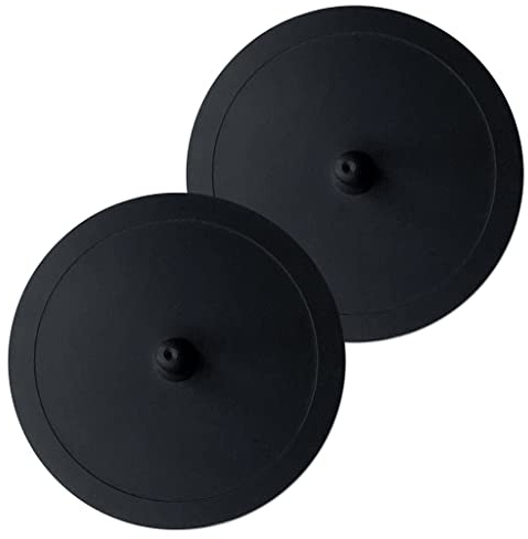 NEOUZA Espressomaschine, Silikon-Rückspülscheibe, Blindfilter für 51 mm, 54 mm, 58 mm, kompatibel mit Reinigungstabletten-Pulver, 2 Packungen (51 mm)