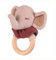 Les petits 120024 Greifling Rassel Rosalie rosa