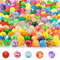 Flummies für Kinder, Flummis 100 Stück, 25mm Wiederverwendbar Flummi, Flummis Kindergeburtstag, Flummi Gross Geeignet für Geburtstagsgeschenke Themenparty Dekorationen Belohnungen im Klassenzimmer