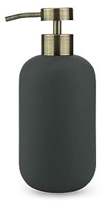 Mette Ditmer [W] [W2307] Lotus Dispenser, Tall, Ø7,5 x H18 cm, Anthracite