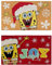 Gertmenian Spongebob 80011 Fußmatte aus Kokosfaser, ideal für stark frequentierte Bereiche vor Haustür, Garage, Eingang, 5 x 7,6 cm, Willkommensmatte (2er-Pack), 2 Stück