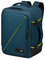 American Tourister Take2Cabin - Borsa da cabina Ryanair 25 x 20 x 40 cm, 24 L, 0,40 kg, bagaglio a mano, zaino da aereo S sottosella, blu (Harbour Blue)