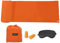 PATIKIL Hüttenschlafsack,75x210 cm,Leichter und weicher Reiseschlafsack aus Polyester,Innenschlafsack mit Tragetasche für Backpacking, Hostels und Hütten, Orange