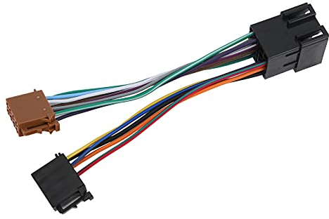 Kabelbaumadapter, Kabelverbinder, Kabelbaumadapter, ISO-Autoradio-Audio-Kit, Passend 106 206 306 307 405 406 607