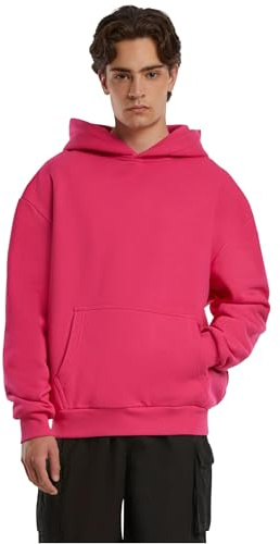 Urban Classics Men's Tb7270-ultra Heavy Oversized Hoody Hooded Sweatshirt, Hibiscus Pink, L