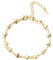 ALEXCRAFT Bracciale con Cuore Catena Cuoricini 925 Bracciale Braccialetto Donna Oro Bracciale Dorata Uomo Sottile 17+5cm