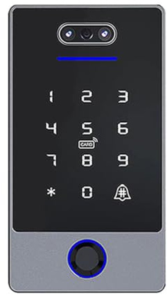 Rheross TTLock Face Recognition Access Control Keypad Standalone Waterproof Fingerprint Access Controller for Door Lock-B
