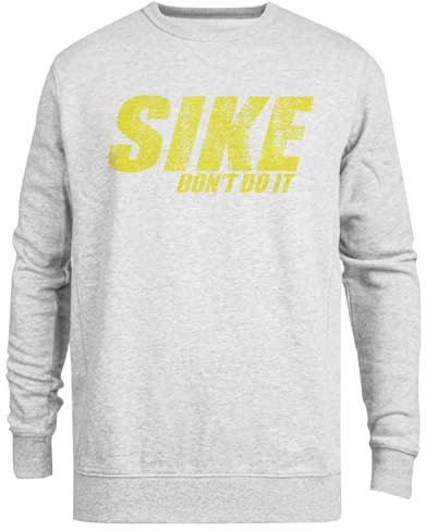 Jinbetee Sike Dont Do It Diary of Grauer Unisex-Pullover mit Rundhalsausschnitt