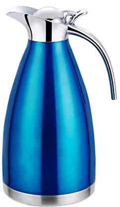 QUEAWOQ Bollitore Elettrico Isolato/Sicuro e a Prova di perdite/Caraffa Termica a Doppia Parete in Acciaio Inossidabile teiera caffettiera (Colore: Pink, Dimensioni: 1,5 l) Presente Octopus Feet