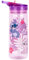 Disney Stitch - Botella de agua con pajita de 580 ml, 100% a prueba de fugas, duradera, para escuela, plástico resistente y sin BPA, color rosa