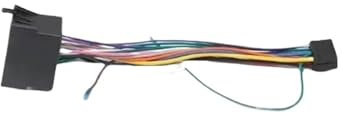 WEFOLEN Kit De Tableau De Bord Autoradio 9 Pouces Cadre Audio Adaptateur GPS pour Peugeot 406 1995-2005(Cable)