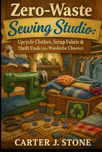 Zero-Waste Sewing Studio: Upcycle Clothes, Scrap Fabric & Thrift Finds into Wardrobe Classics