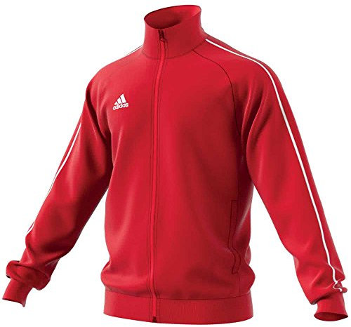 adidas Herren CORE18 PES JKT Sport Jacket, power red/White,2XL