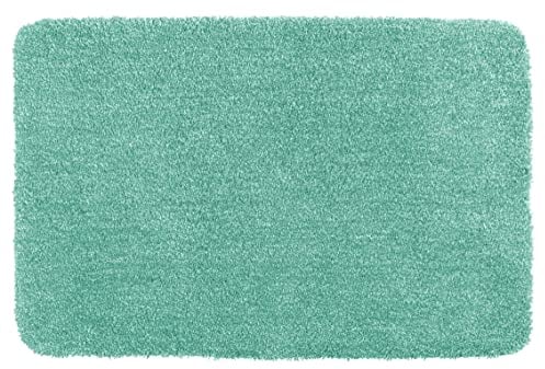 WENKO Badteppich Mélange Turquoise, Türkis