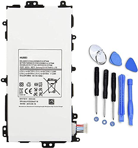 SP3770E1H GH43-03786A Sostituzione batteria tablet per Samsung Galaxy Note 8.0 pollici N5100 N5110 N5120 GT-N5100 GT-N5110 GT-N5120 3G 4G LTE Wifi SGH-I467 I467ZWAATT (3.75V 4600mAh 17.25Wh)