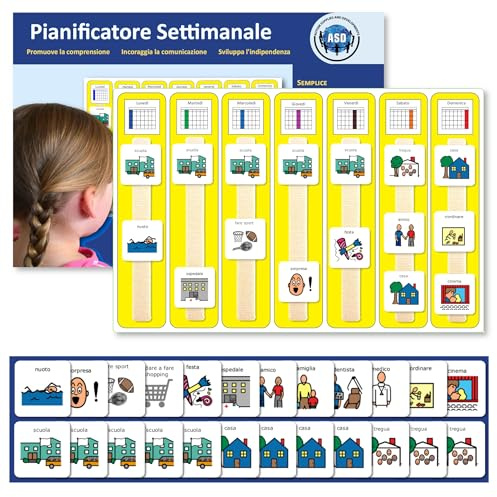 Plastic Visual A3 Weekly Planner (Italian)