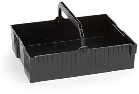 Bosch Sortimo L-BOXX Einhängeeinsatz schwarz - L BOXX Korb Einlage für Bosch Werkzeugkoffer LBOXX 238 und L BOXX 374 | NUR FÜR DIE ALTE GENERATION - PASST NICHT ZUR NEUEN L-BOXX G4 SERIE