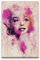 Marilyn Monroe Porträt Abstrakt Kunst Filmikone Kult Star 60x90cm Leinwandbild