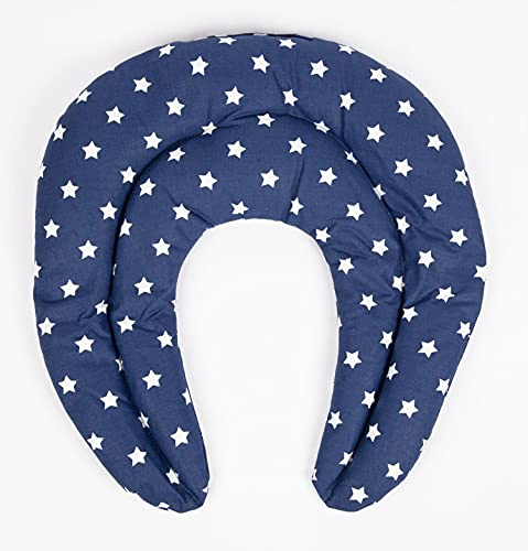 Rapeseed Neck Pillow with Chambers Stars Blue - Rapeseed Pillow - Neck Pillow - Heat Cushion for Neck