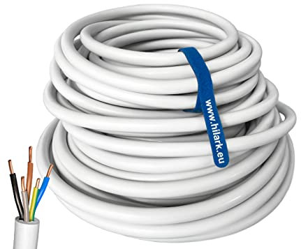 Hilark NEUT - Cavo rivestito senza alogeni NHXMH-J 5x1,5mm, colore grigio VPE 50m