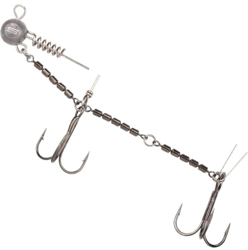 Spro Spinnsystem für Gummifische Scew in Swivel 360 Rig, Gewicht/Länge/Hakengröße:25g - 9cm - Gr. 1+2