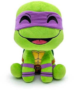 You Tooz Donatello Ninja Turtles Plüsch, TMNT Plushie aus Teenage Mutant Serie, Lila und Grün