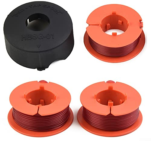 Lot de 3 bobines de fil pour débroussailleuse pour Bosch Art 23 26 30 Combitrim Easytrim pour Pro-Tap Line F016800175