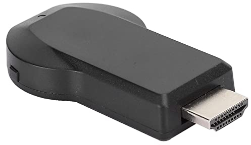 Transmisor y Receptor Inalámbrico HDMI, Adaptador de Dongle Receptor HDMI, Dongle de Pantalla WiFi 1080P 2,4 GHz para Monitor y Proyector de TV Airplay Miracast DLNA